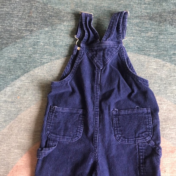Vintage Field Gear Corduroy Blue Bibs - Picture 6 of 7